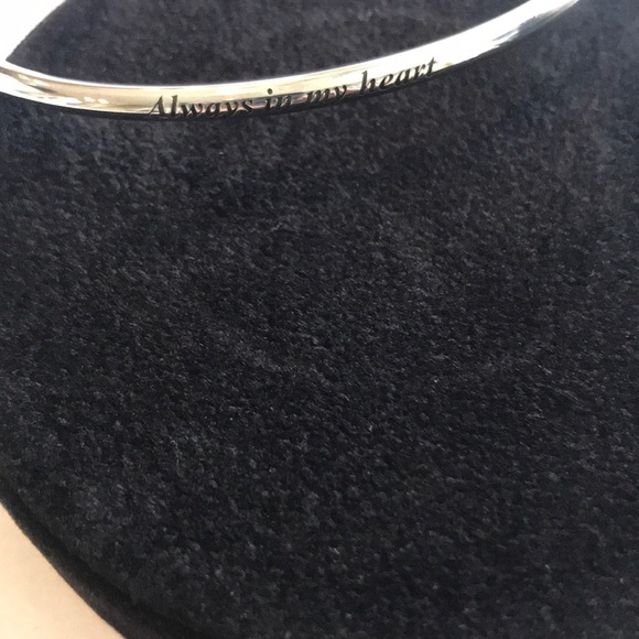 Pandora bangle with Swarovski crystal charm - Picture 3 of 4